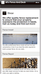 Mobile Screenshot of fenceinstalltoledo.com